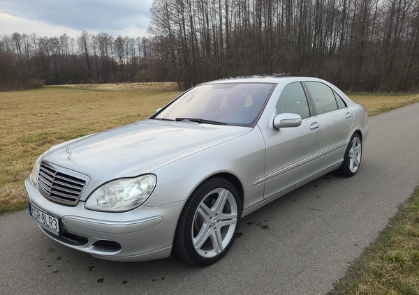 Mercedes-Benz Klasa S cena 34900 przebieg: 210000, rok produkcji 2004 z Nowa Dęba małe 466